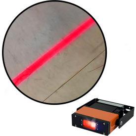 Visual Workplace® Virtual LED Projector Crane Safety Light Single Line 80W Red 