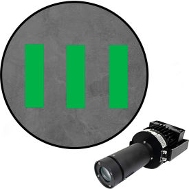 Visual Workplace® Virtual LED Projector Safety Walkway Max (SW) Stripes 100W Green 
