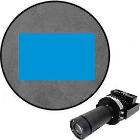 Visual Workplace® Virtual LED Projector Safety Walkway Max (SW) Solid Rectangle 100W Blue 