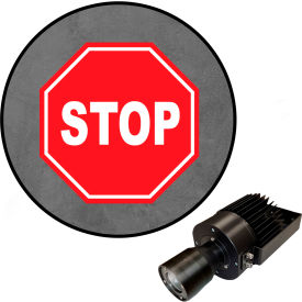 Visual Workplace® Virtual LED Projector Safety Sign (S) Stop 50W 