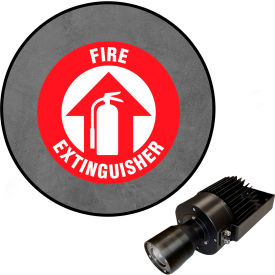 Visual Workplace® Virtual LED Projector Safety Sign (S) Fire Extinguisher 50W 