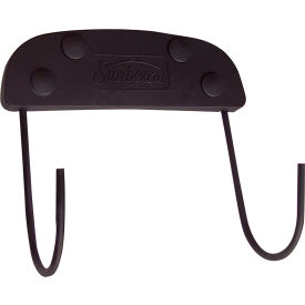 Sunbeam® Ironing Board Holder with Hooks Wall Bracket & Hardware Black 