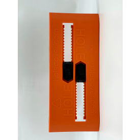 CoverMe 2" - 3-1/2" Small Rectangular Plastic Adjustable Hole Cover Pack of 20 