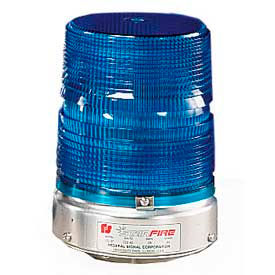 Federal Signal 131DST-120B Federal Signal 131DST-120B Strobe double, 120VAC, Blue image.