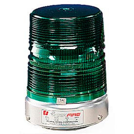 Federal Signal 131ST-120G Federal Signal 131ST-120G Strobe, 120VAC, Pipe Mount, Green image.