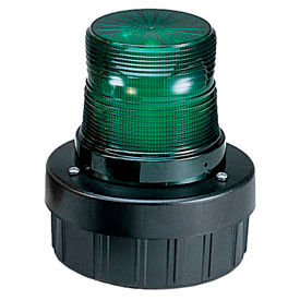 Federal Signal AV1-LED-120G Federal Signal AV1-LED-120G Combination Audible/Visual Signal, Flashing, 120VAC, Green image.