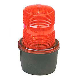 Federal Signal LP3E-120R Federal Signal LP3E-120R Strobe light, Edison base, 120VAC, Red image.