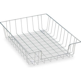 Fellowes Wire Desk Tray Letter Size 10" x 14-1/8" x 3" Silver