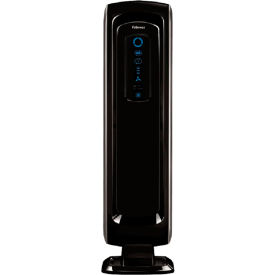 Fellowes Manufacturing 9286001 AeraMax® 90 Residential Air Purifier W/ 4 Stage HEPA Filter, 120V, Black image.