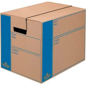 Fellowes Manufacturing 62701 Fellowes Smoothmove™Small Moving & Storage Boxes, 17"L x 12"W x 12"H, Kraft image.