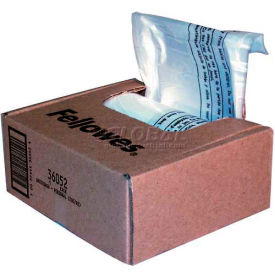 Fellowes Manufacturing 36052 Fellowes® Powershred® Waste Bags for Professional and Deskside Shredders image.