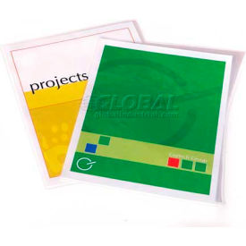 Fellowes Manufacturing 52040 Fellowes®  Glossy Pouches - Letter, 5 mil, 100 pack image.