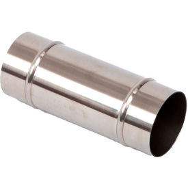 DELFIN INDUSTRIAL SL.0024.0011 Delfin Hose To Tool, Straight Connector, Stainless Steel image.