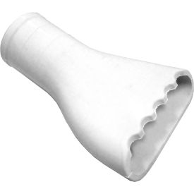DELFIN INDUSTRIAL TA.0798.0000 Delfin Serrated Nozzle, 8"L, White image.
