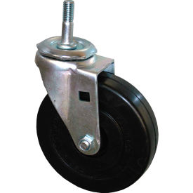 Specialmade Goods/Srvces FG1314L30000 Rubbermaid® 5" Swivel Stem Caster with Hardware Includes (1) Caster and (1) Nut image.