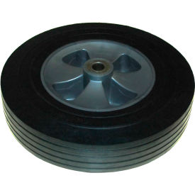 Specialmade Goods/Srvces FG1315L30000 Rubbermaid® 12" Wheel with Hardware Includes (1) 12" Wheel, (2) Washers, (1) Axle Nut image.