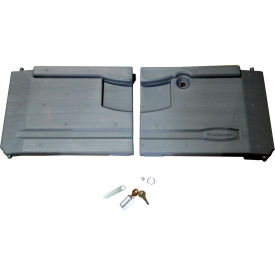 Specialmade Goods/Srvces FG4094L1LGRAY Rubbermaid® Door Kit w/Lock & Key Assembly image.