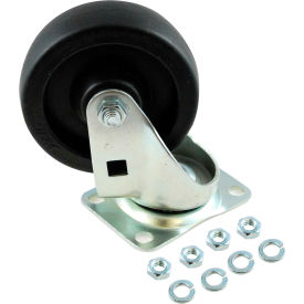 Specialmade Goods/Srvces FG4708L30000 Rubbermaid® 4" Swivel Plate Caster for Rubbermaid®Utility Truck image.