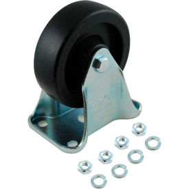 Specialmade Goods/Srvces FG4708L40000 Rubbermaid® 4" Rigid Plate Caster for Rubbermaid®Utility Truck image.