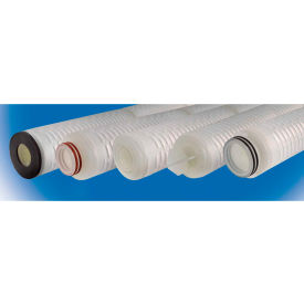 Filtration Group - Liquid Process GGPES0.1A10C3V High Purity Polyethersulfone Cartridge Filter 0.1 Micron - 2-3/4D x 10H Viton Seal, 222 w/Fin Ends image.