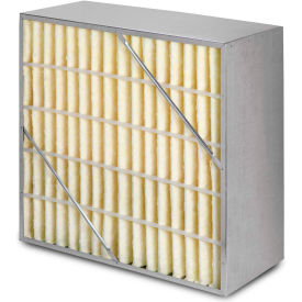 Global Industrial B2319343 Global Industrial™ Rigid Cell Air Filter Box W/ Synthetic Media, MERV 15, 12"W x 24"H x 12"D image.
