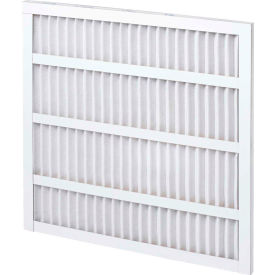 Global Industrial B2318287 Global Industrial™ Pleated Air Filter, 14 X 20 X 1", MERV 8, Standard Capacity, Self-Supported image.