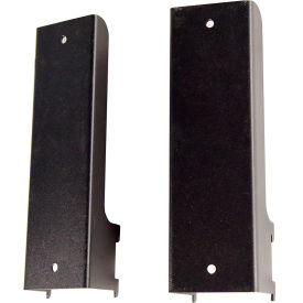 Flextur Sign Bracket 3"W x 10-1/4"H Black Pack of 2 