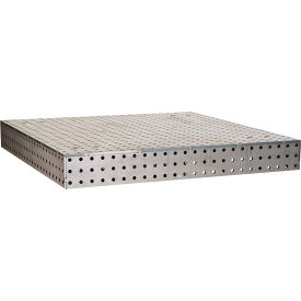 Welding Table Top, 48"L x 48"W x 6"H view 2