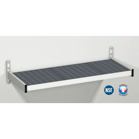 Solid Wall Shelf Kit, Starter, 59"W x 18"D x 2"H view 2