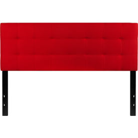 Global Industrial HG-HB1704-Q-R-GG Flash Furniture Bedford Tufted Upholstered Headboard in Red, Queen Size image.