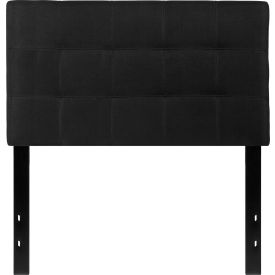 Flash Furniture Bedford Tufted Upholstered Headboard in Black Twin Size