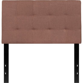 Global Industrial HG-HB1704-T-C-GG Flash Furniture Bedford Tufted Upholstered Headboard in Camel, Twin Size image.