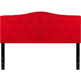 Global Industrial HG-HB1708-Q-R-GG Flash Furniture Cambridge Tufted Upholstered Size Headboard in Red, Queen image.