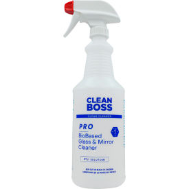 Pro BioBased Glass & Mirror Cleaner Concentrate, 32 oz. Bottle view 2