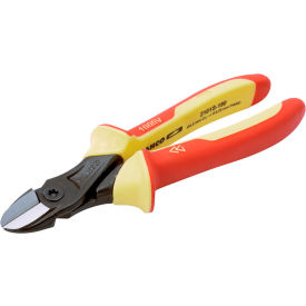 Bahco® ERGO 7-1/4" Diagonal Cutting Plier with Insulated Handles Red/Yellow 