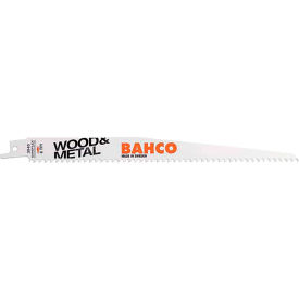 Bahco® 11-13/16" 6 TPI Slope-Shaped Reciprocating Saw Blade Pack of 10 