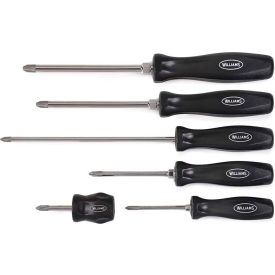 Williams® Endurogrip Phillips® Screwdriver Set #1 to #4-Point 6 Piece 