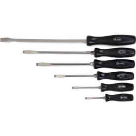 Williams® Endurogrip 6 Piece Keystone Slotted Screwdriver Set Round Shank 