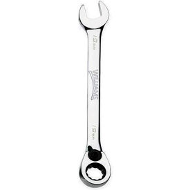 10mm 12-Point Reversible Ratchet Combination Wrench, Chrome view 2