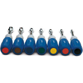 Williams® 3/16" to 1/2" Hollow Shaft Cushion Grip Nutdriver Set 7 Piece 