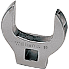 3/8" Drive Open End Crowfoot Wrench, 13mm Opening Size, Chrome view 2