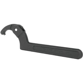 Adjustable Pin Spanner, 4-1/2" to 6-1/4" Opening Size, 1/4" Pin Length, Black view 2