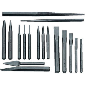 Williams® 17 Piece Punch & Chisel Set 