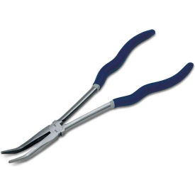 Williams® JHWPL-211BC Bent Needle Nose Plier Plastic Dipped Handle 11"L Blue 