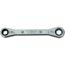 Williams® Double Head Ratcheting Box Wrench 12 Points 5/8" x 11/16" Opening 