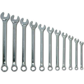Williams® 16 Piece 1-5/16" to 2-1/2" 12-Point SuperCombo® Combination Wrench Set Chrome 