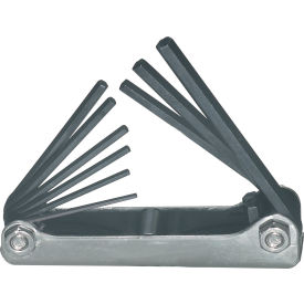 9 Pieces Folding Hex Key Set view 2
