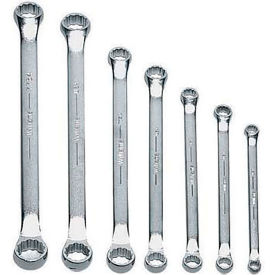 Williams® Double Head 10° Offset Box End Wrench Set 12 Points 1/4" to 1" Opening 