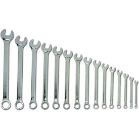 Williams® 15 Piece 5/16" to 1-1/4" 12-Point SuperCombo® Combination Wrench Set Chrome 