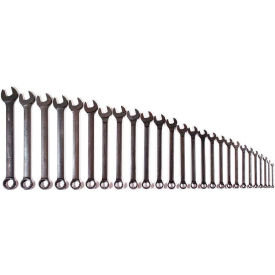 11 Piece 1-5/16" to 2" 12-Point Combination Wrench Set, Black view 2